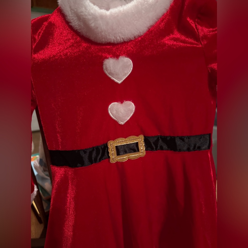 Toddler Santa dress